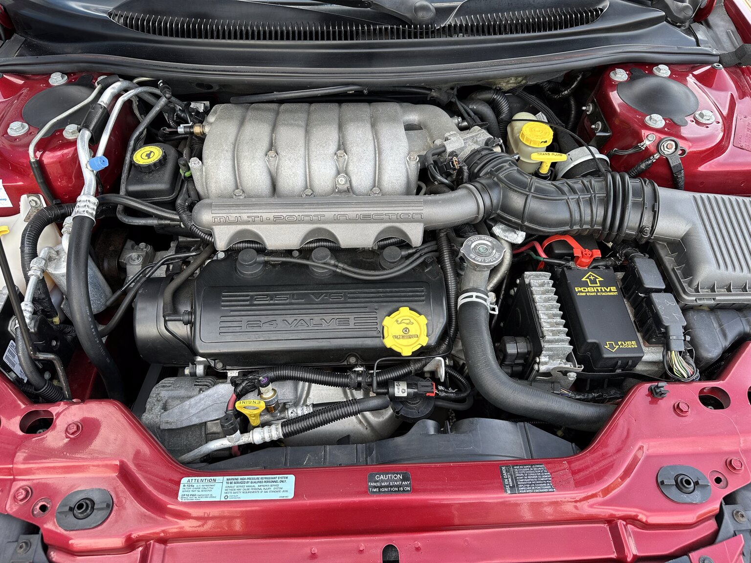 1996 Chrysler Stratus Cabriolet, Mekanik