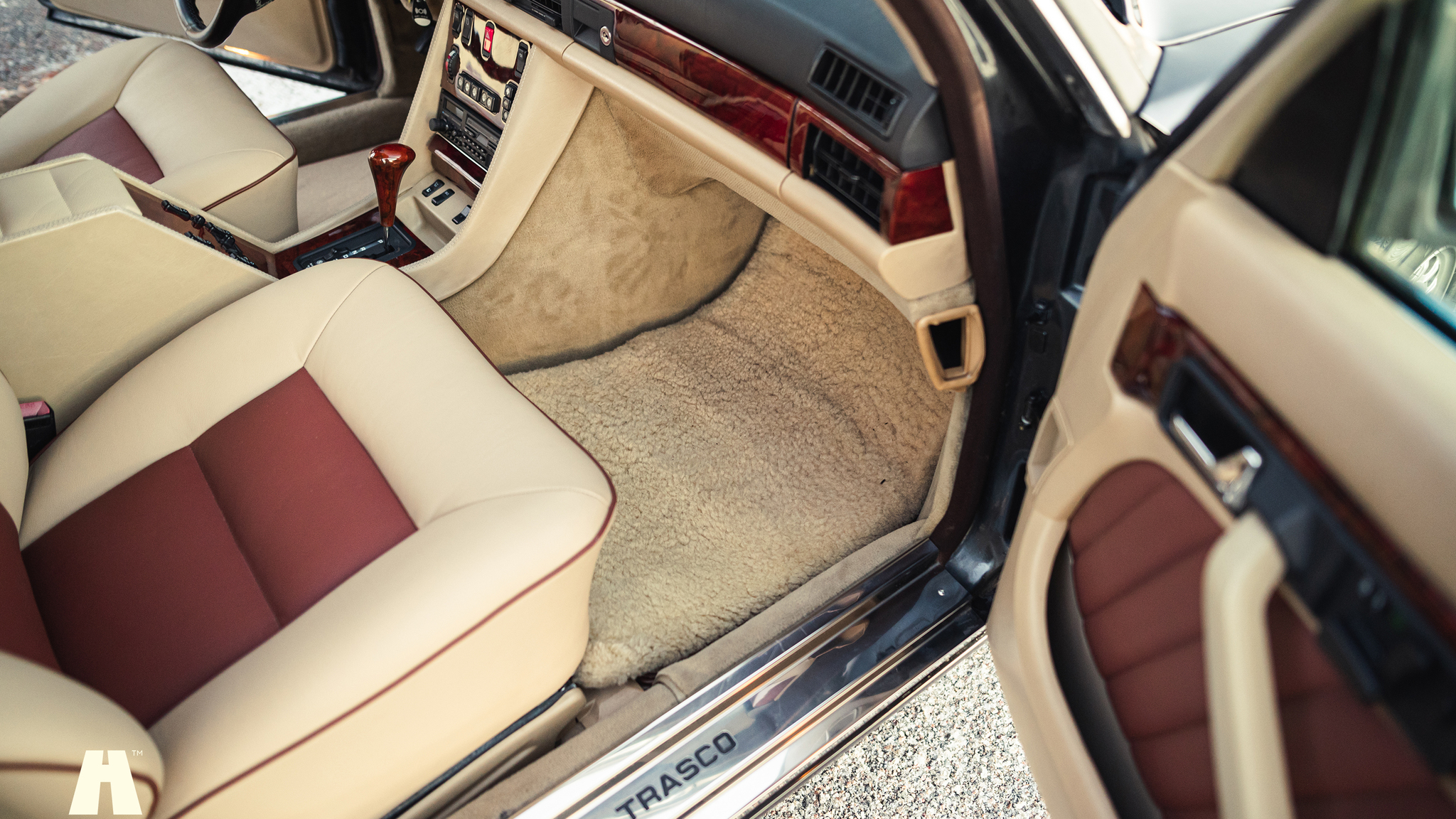 Innenraumfoto von 1991 Mercedes 1000 SEL TRASCO