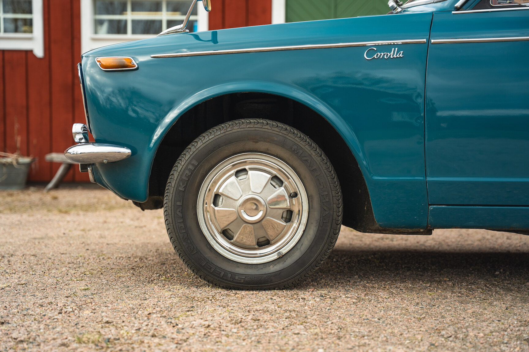 Exteriörbild på 1969 Toyota Corolla Coupé