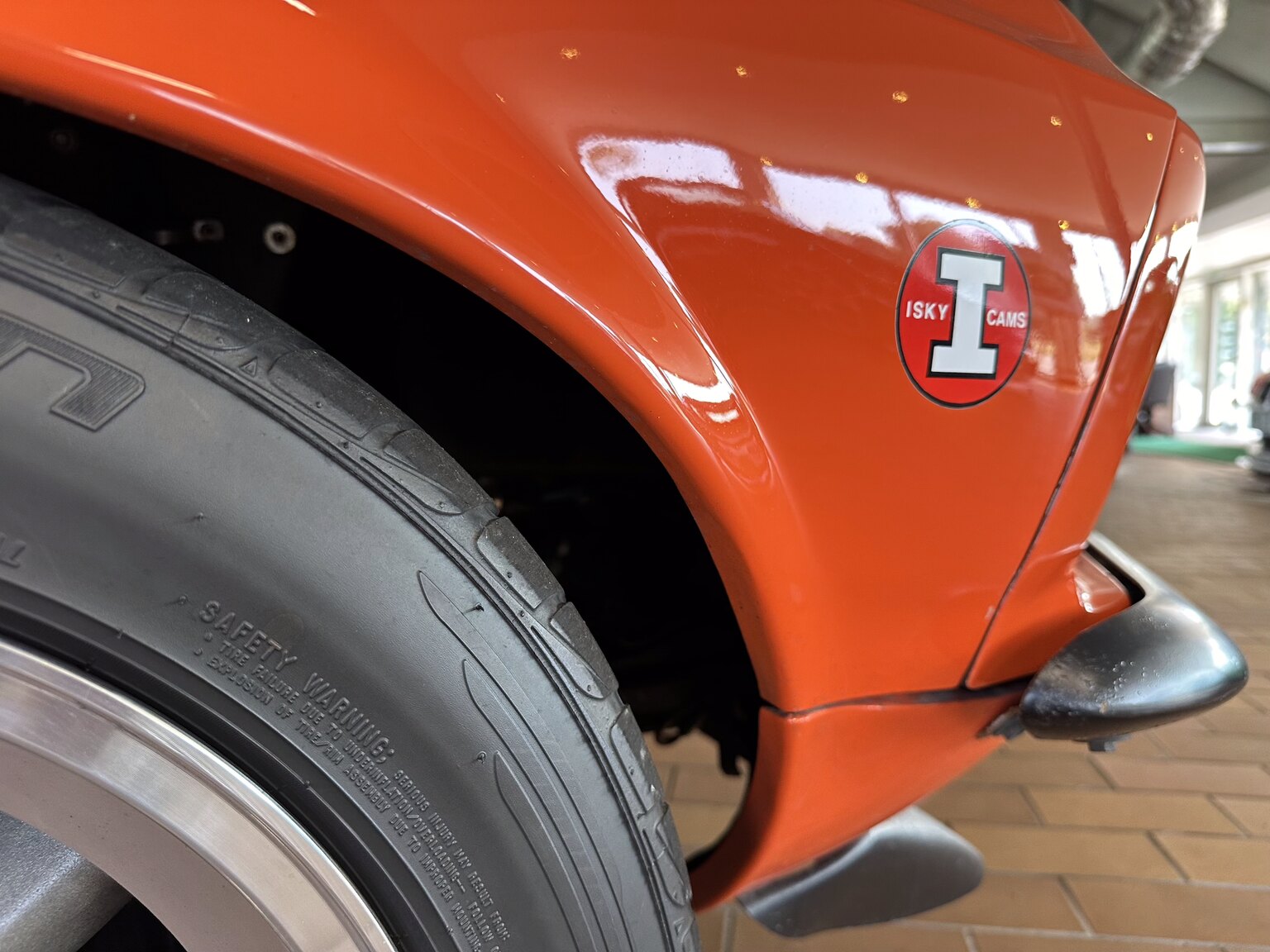 Exteriörbild på 1969 Ford Mustang Fastback Boss Race Car