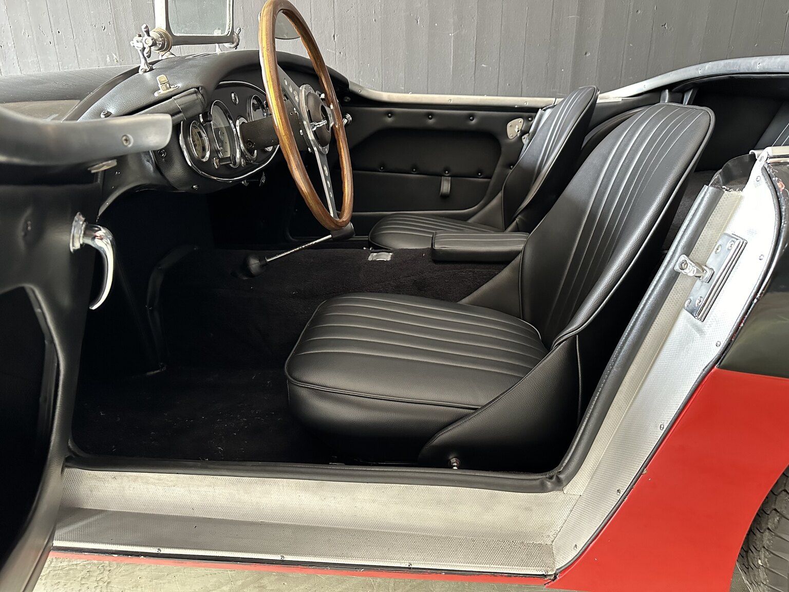 Interiörbild 1959 Austin-Healey 3000 BN7