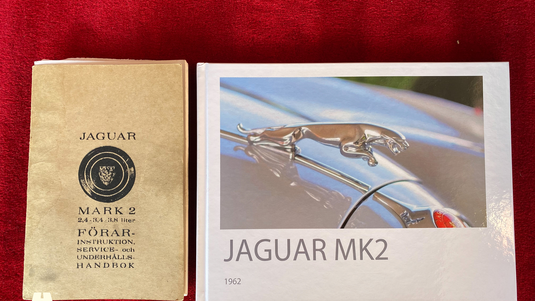 Dokumentation för 1961 Jaguar Mark 2