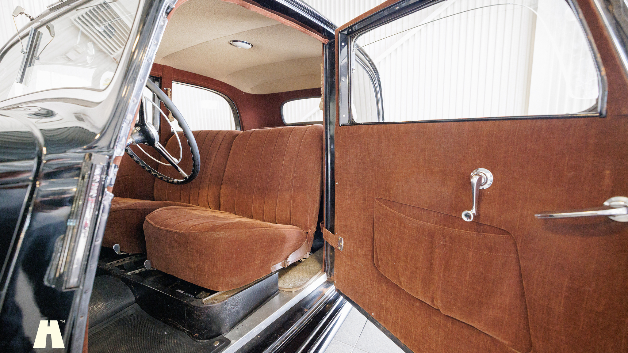 Interiörbild 1950 Mercedes Benz 170 va (10)