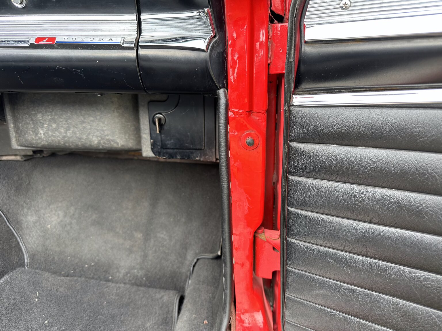 Innenraumfoto von 1963 Ford Falcon Futura Convertible