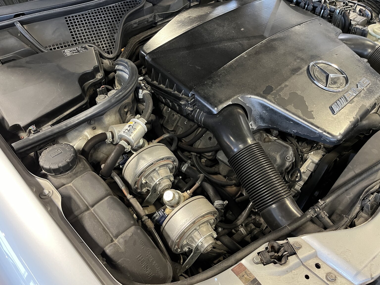 1998 Mercedes-Benz E55 AMG, Mekanik