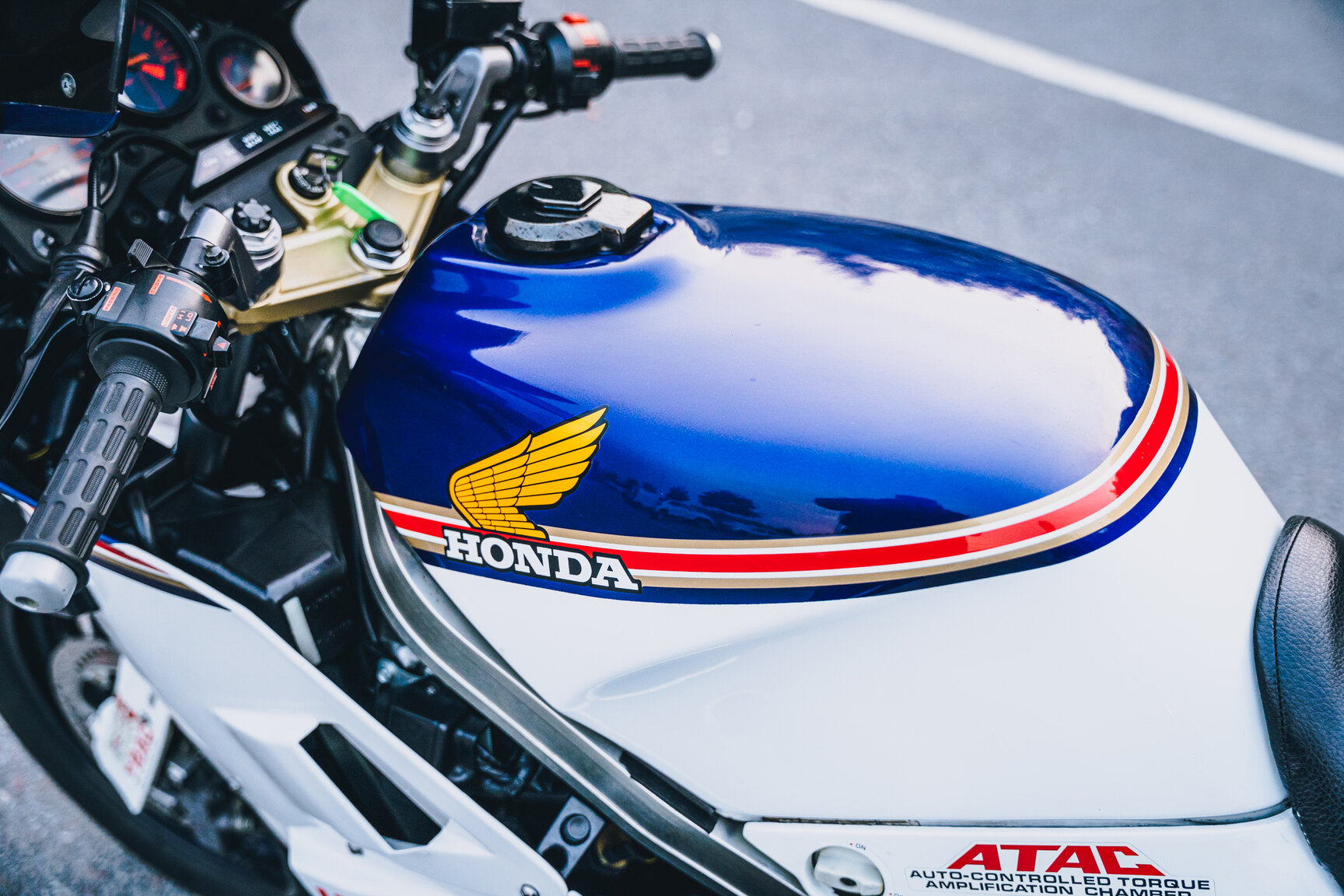 Exterior image of 1986 Honda NS400R Rothmans Replica