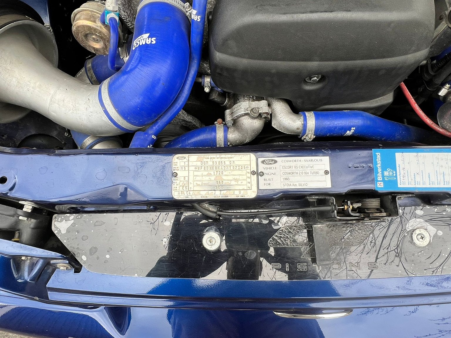 1993 Ford Escort RS Cosworth "Big Turbo", Mekanik