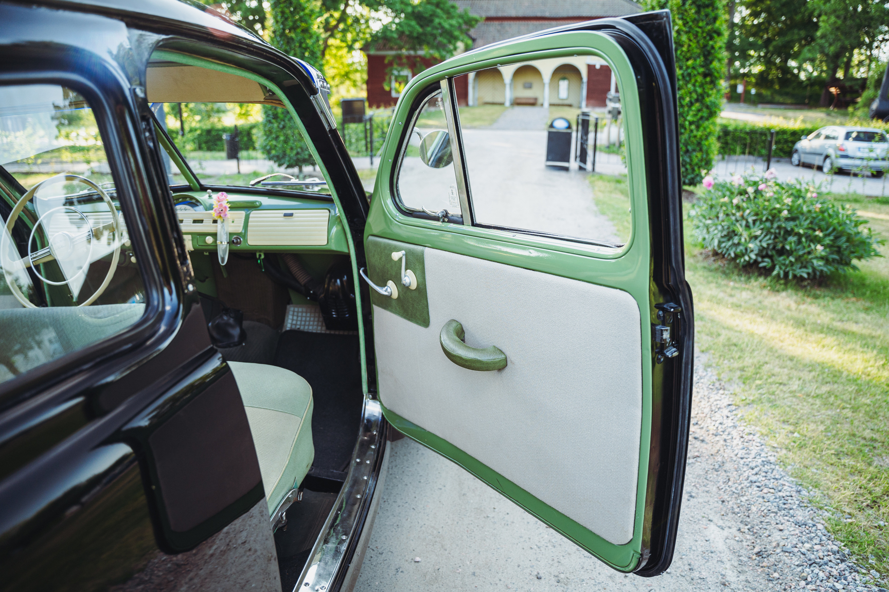 Interiörbild 1947 Volvo PV 444 1947