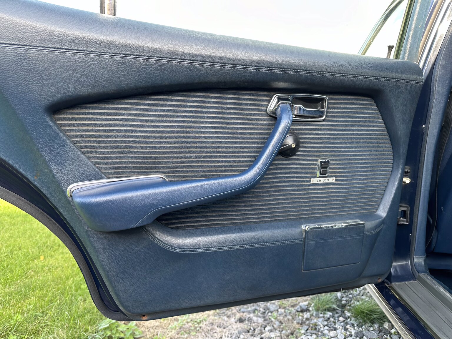 Interiörbild 1975 Mercedes-Benz 450 SEL 6.9 Bepansrad 