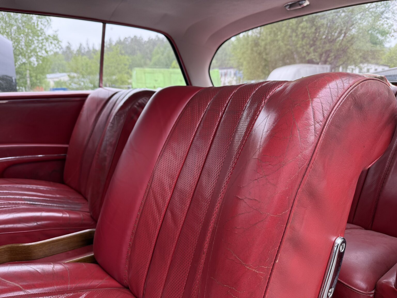 Interiörbild 1963 Mercedes-Benz 220 SE