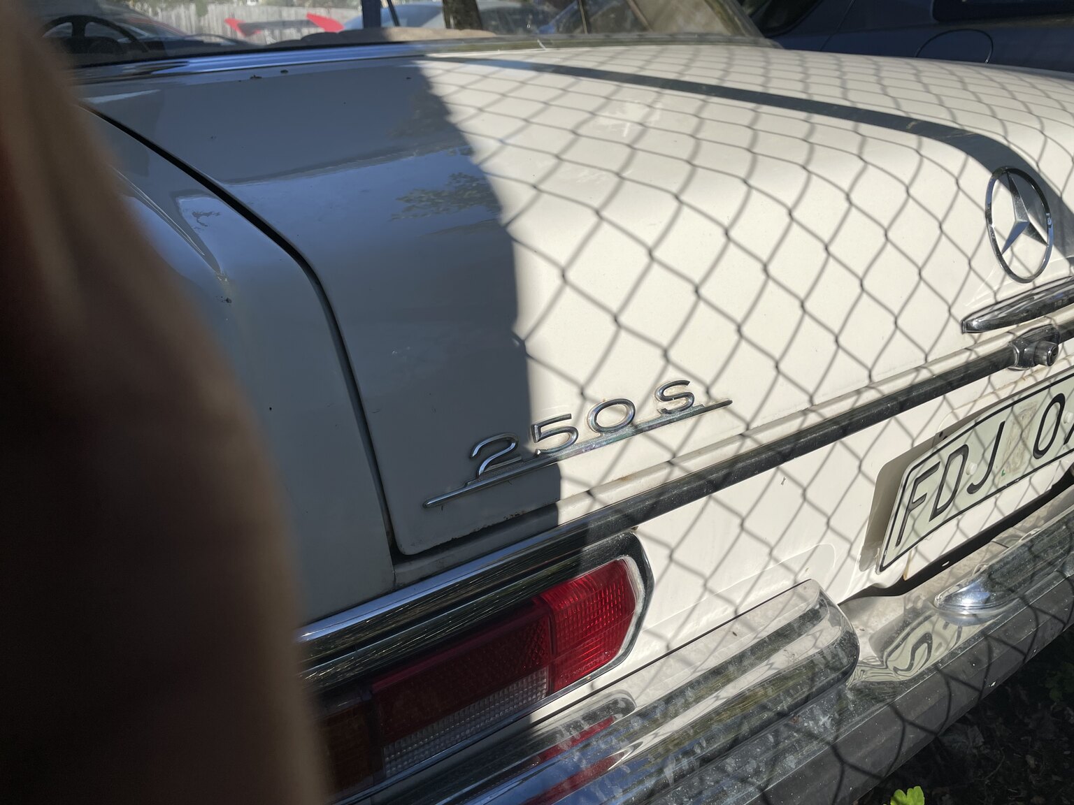 Aussenfoto 1966 Mercedes-Benz 250s