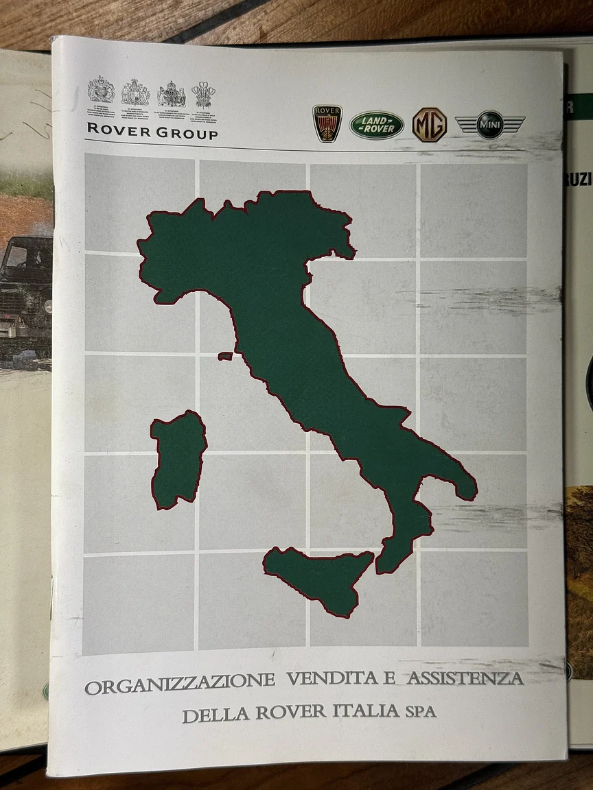 Dokumentation för 2000 Land Rover Defender 110 C (5)