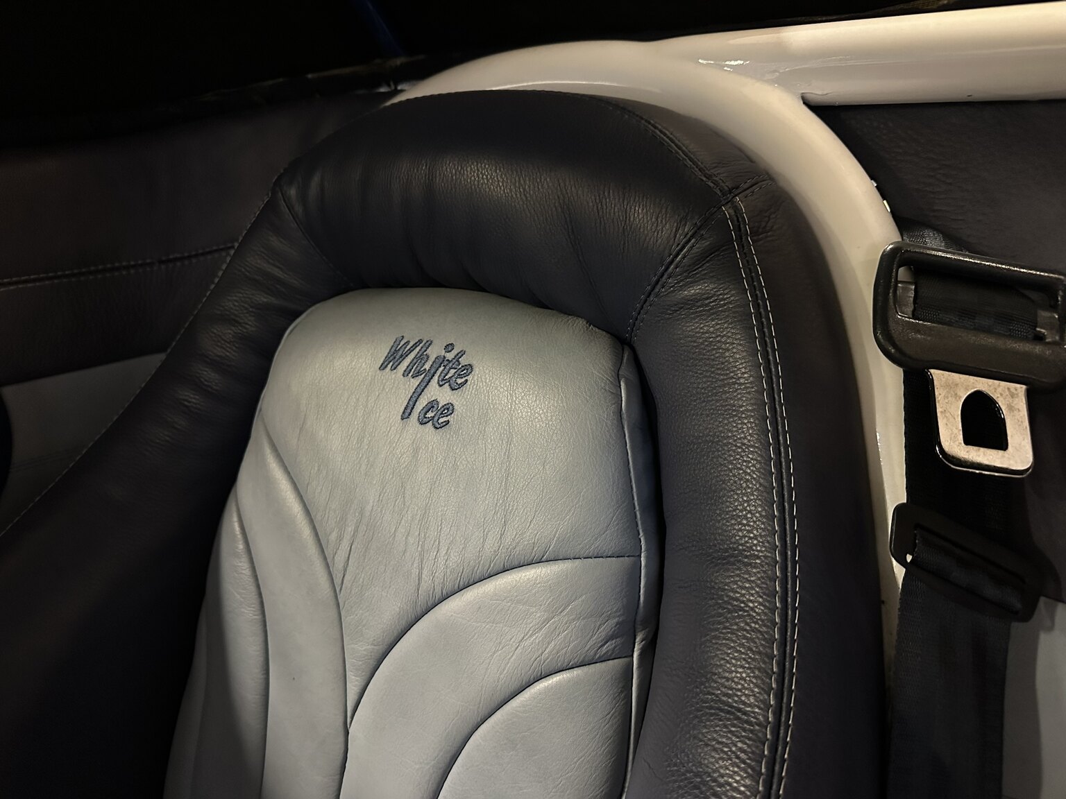 Interior image of 1932 Custom Ford Rod White Ice