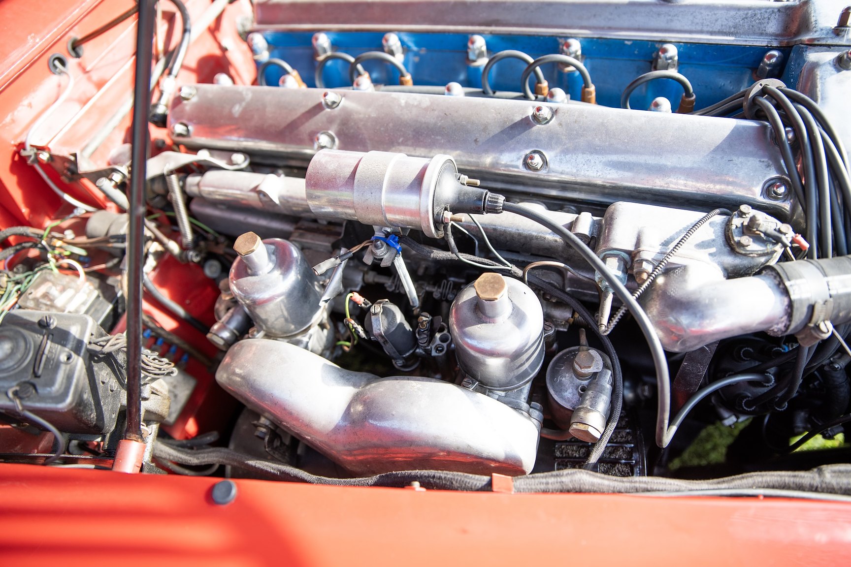 Image of 1959 Jaguar XK 150 mechanics