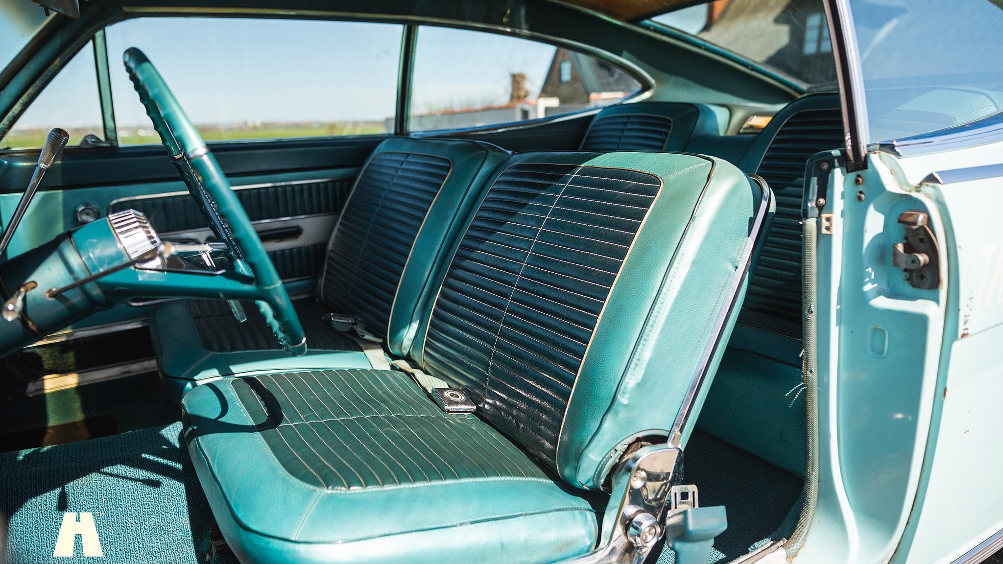 Interiörbild 1965 AMC Rambler Marlin 327 CUI 5.4 V8