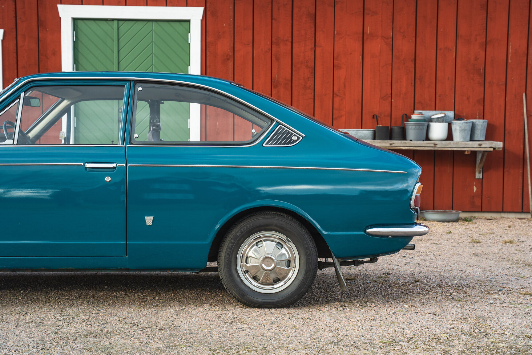 Exteriörbild på 1969 Toyota Corolla Coupé