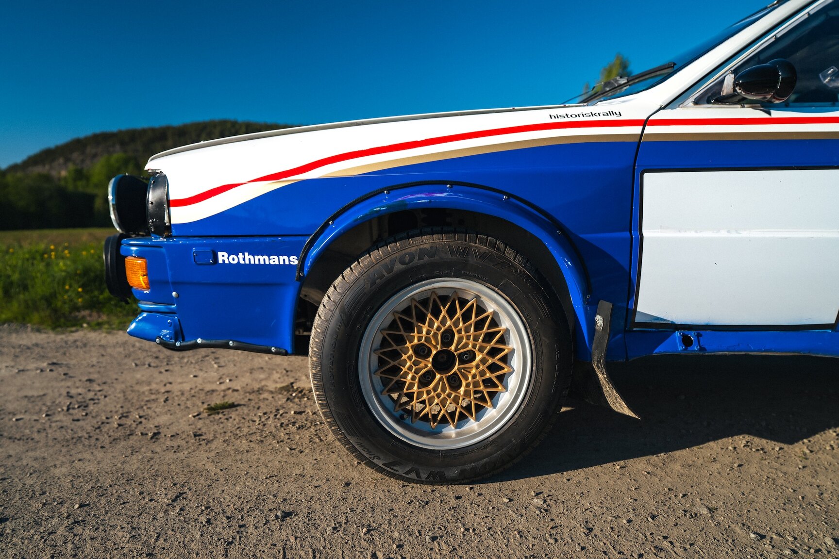 Exterior image of 1986 Audi Quattro Rally Replica