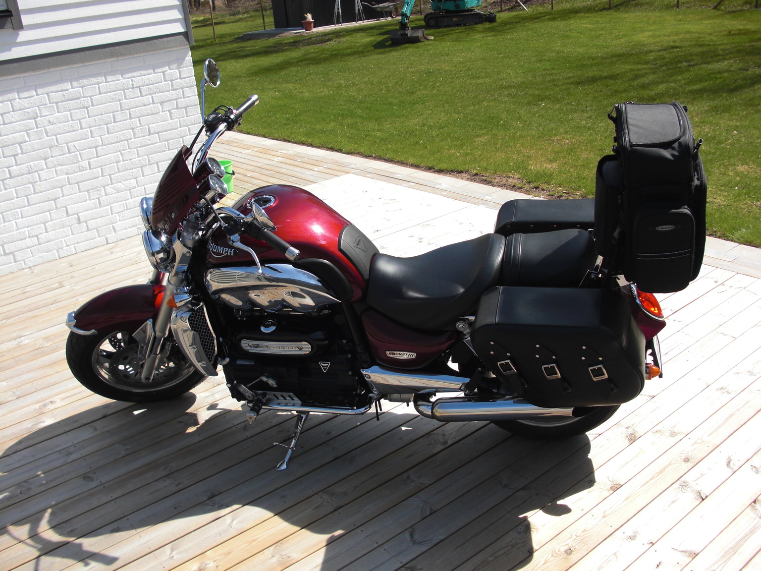 Exteriörbild på 2008 Triumph Rocket