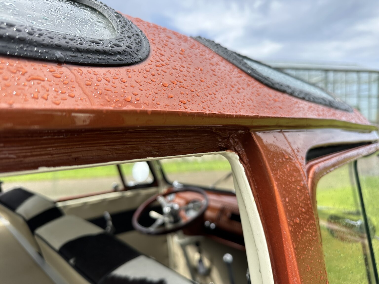 Innenraumfoto von 1970 Volkswagen T1