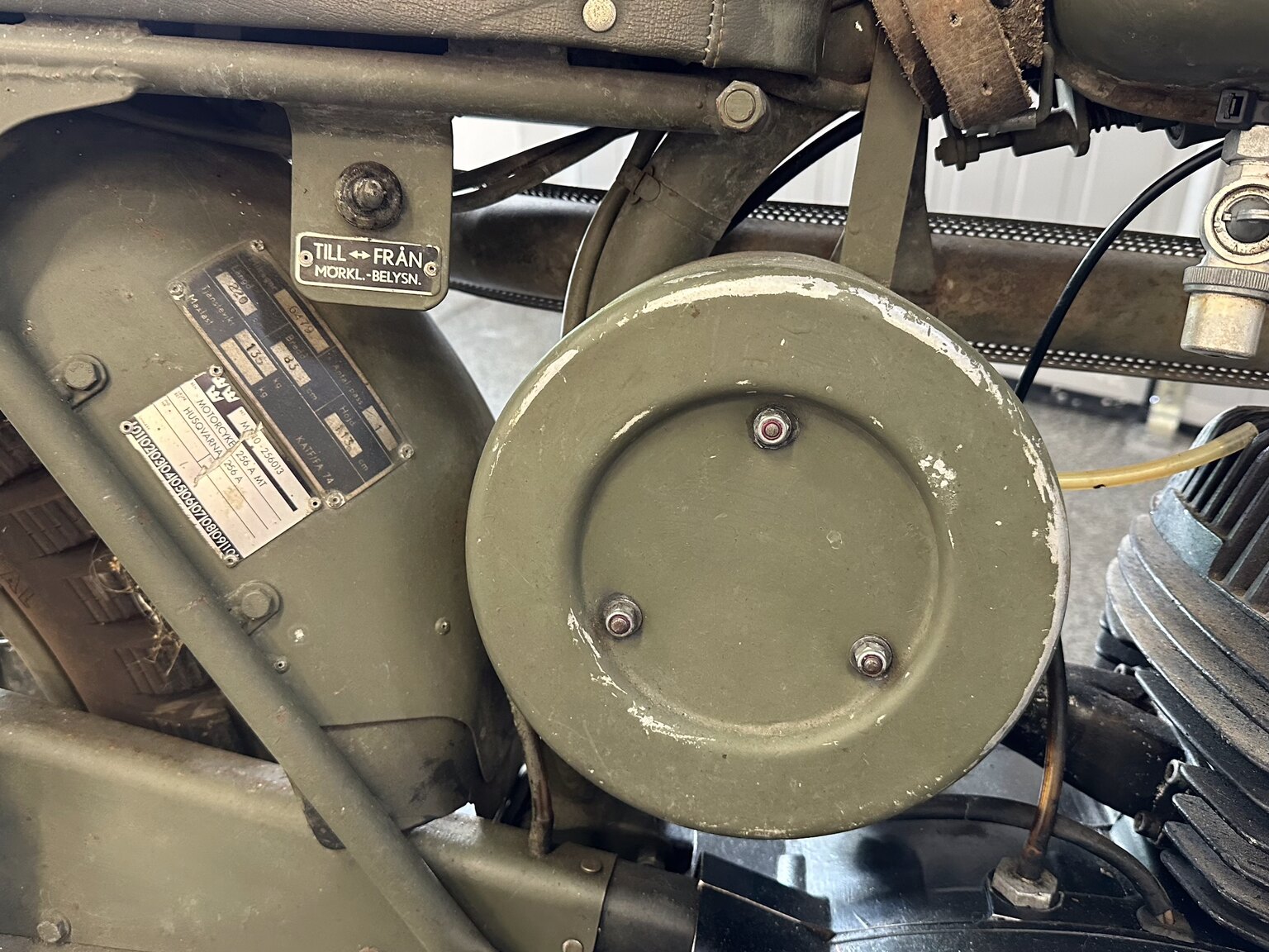 Image of 1968 Husqvarna 256A mechanics