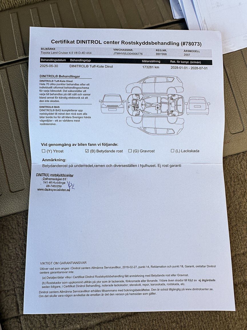 Documentation for 2008 Toyota Land Cruiser 4.5 4WD V8