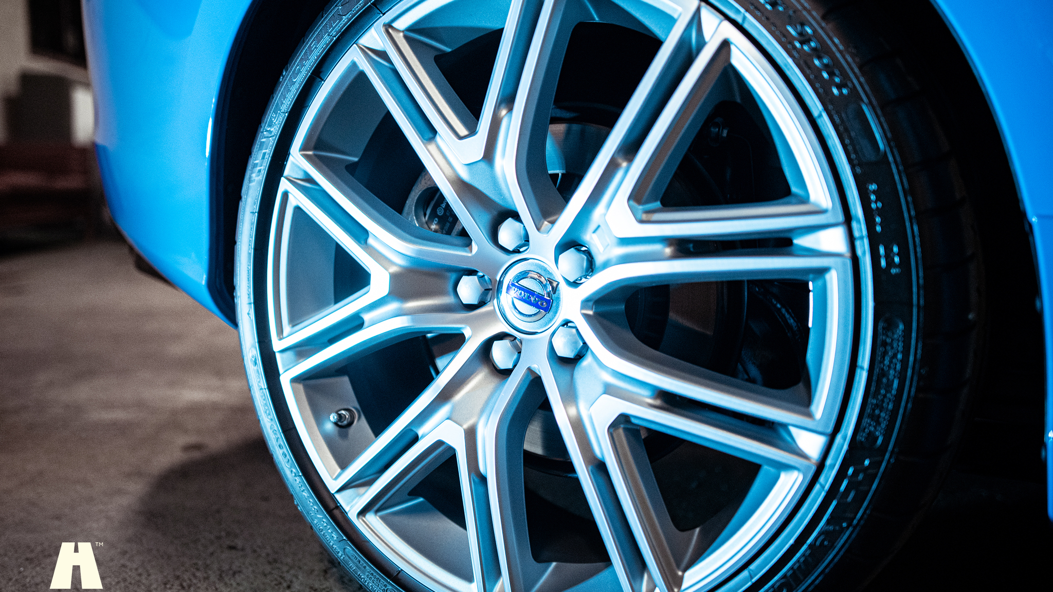 Exteriörbild på 2017 Volvo V60 Polestar T6