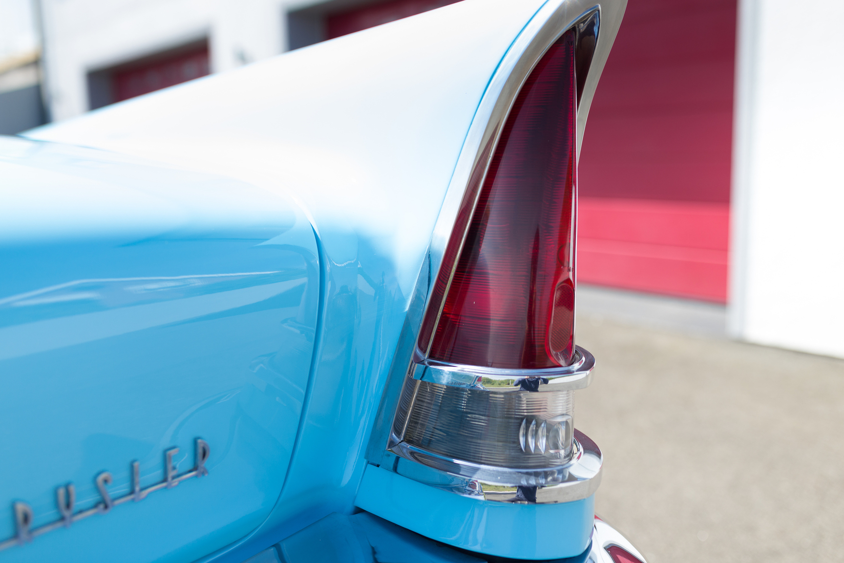 Exteriörbild på 1957 Chrysler New Yorker