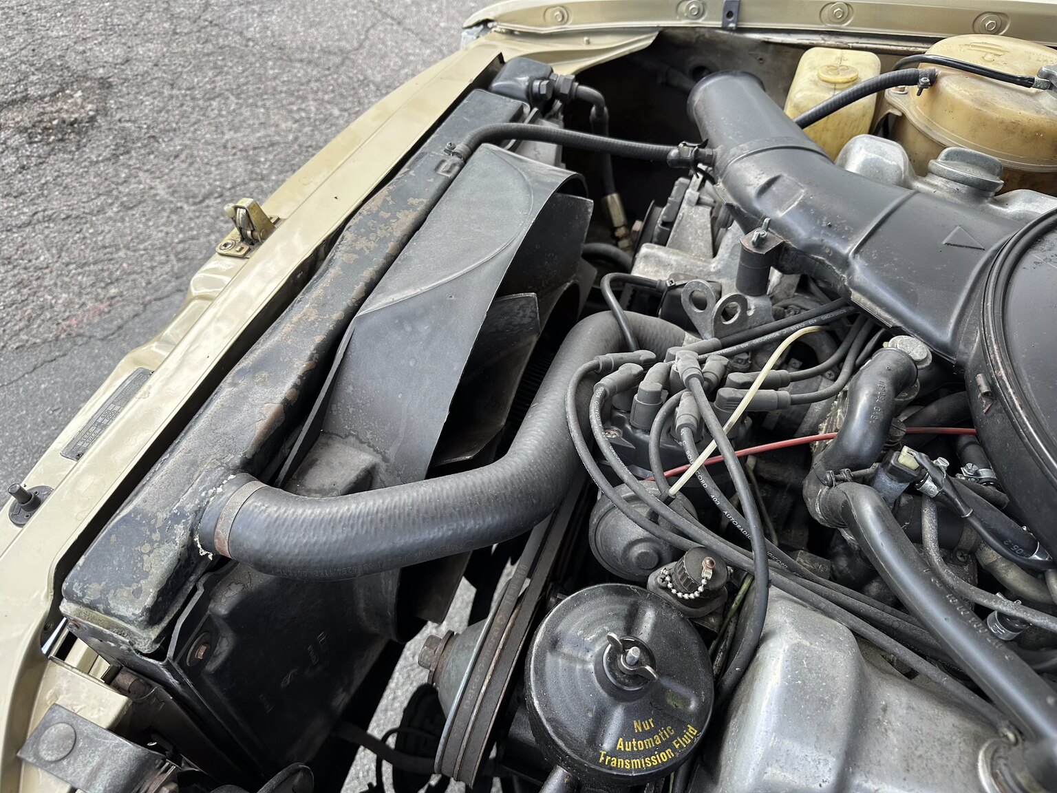 Image of 1974 Mercedes benz 450 SL mechanics