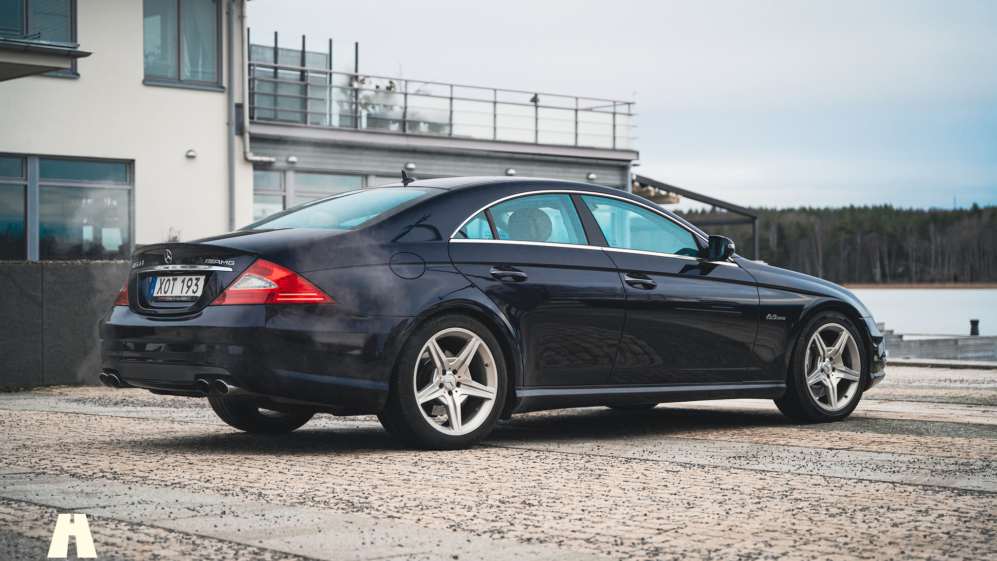 Exteriörbild på 2008 Mercedes-Benz CLS 63 AMG