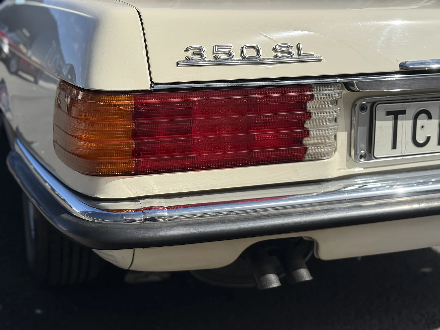 Aussenfoto 1973 Mercedes Benz 350 SL  (45)