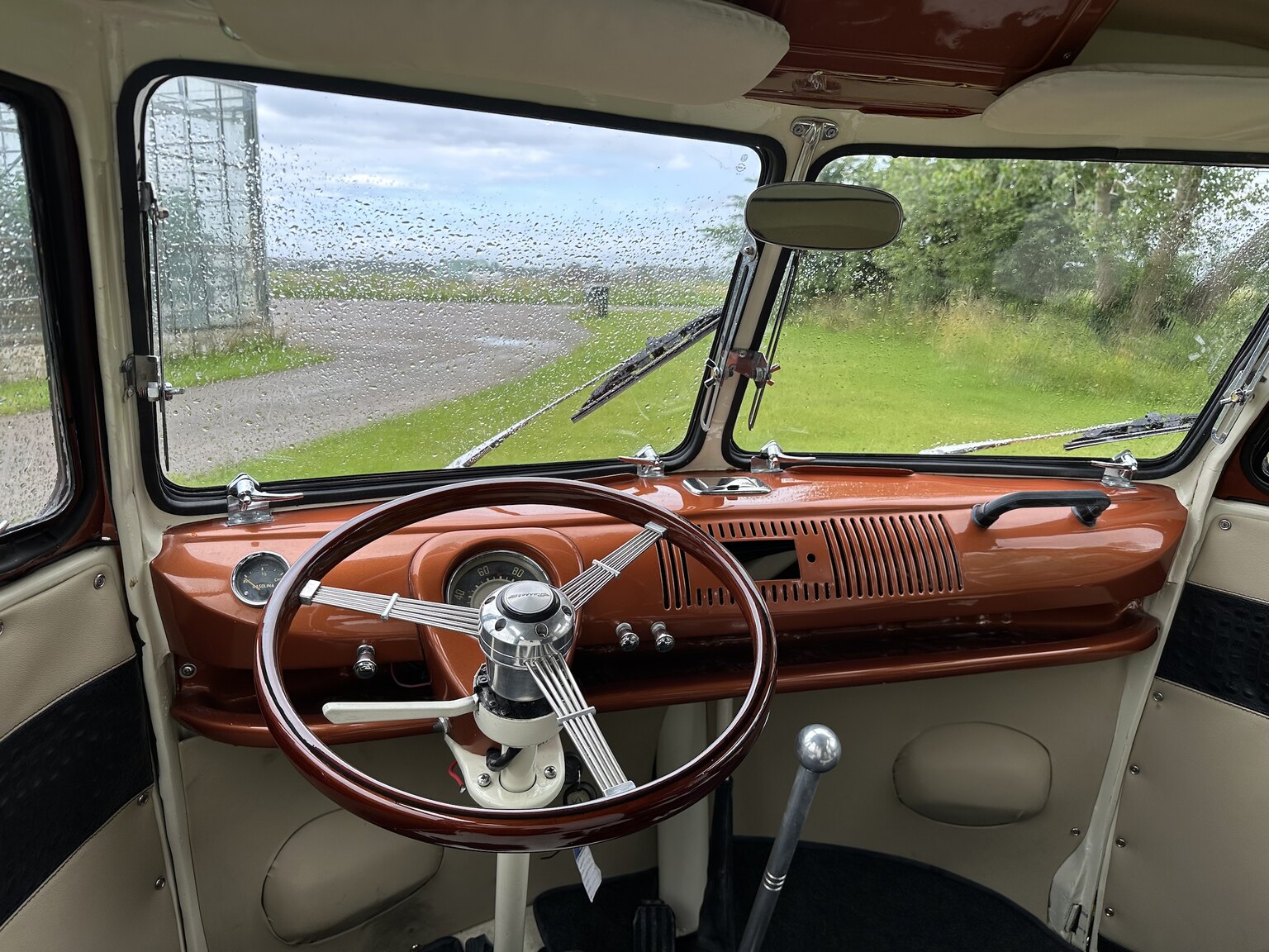 Innenraumfoto von 1970 Volkswagen T1