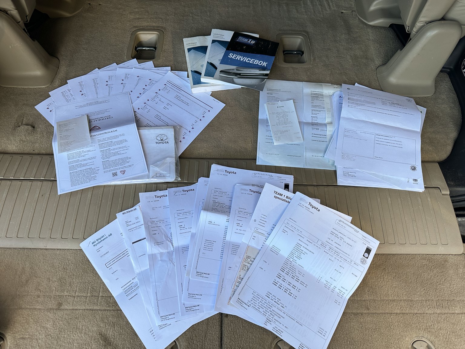 Documentation for 2008 Toyota Land Cruiser 4.5 4WD V8