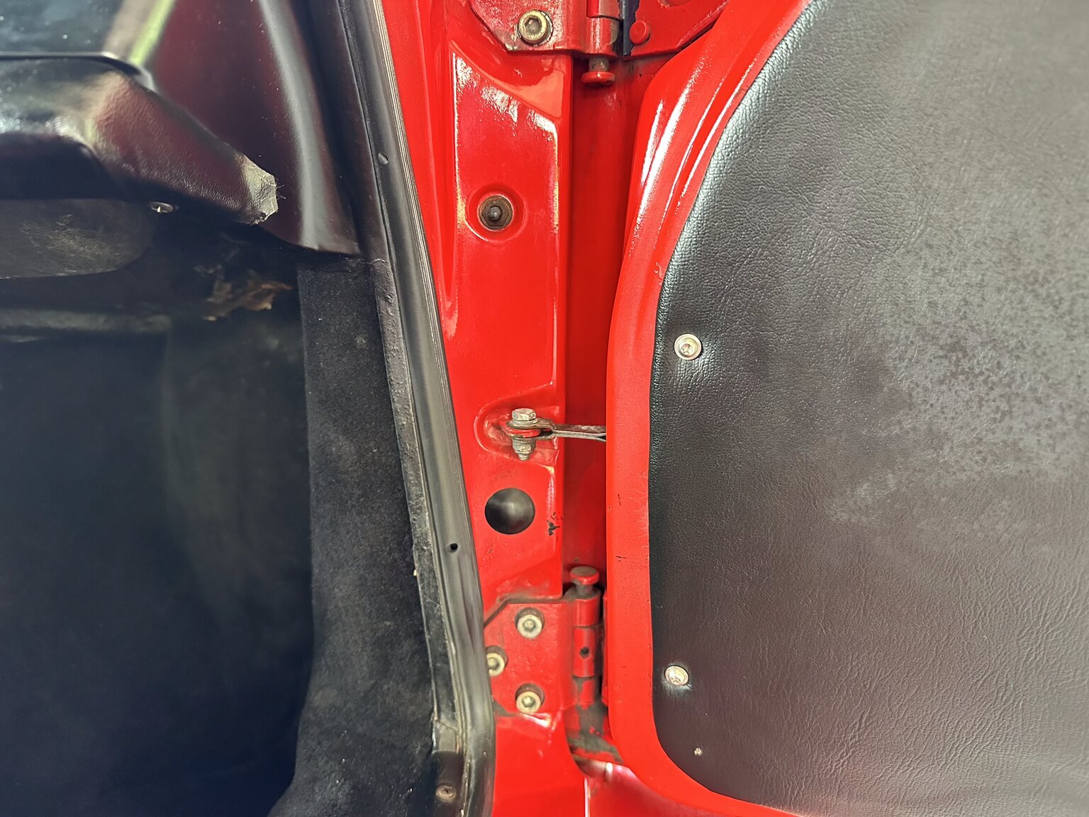 Interiörbild 1965 Porsche 912 V8
