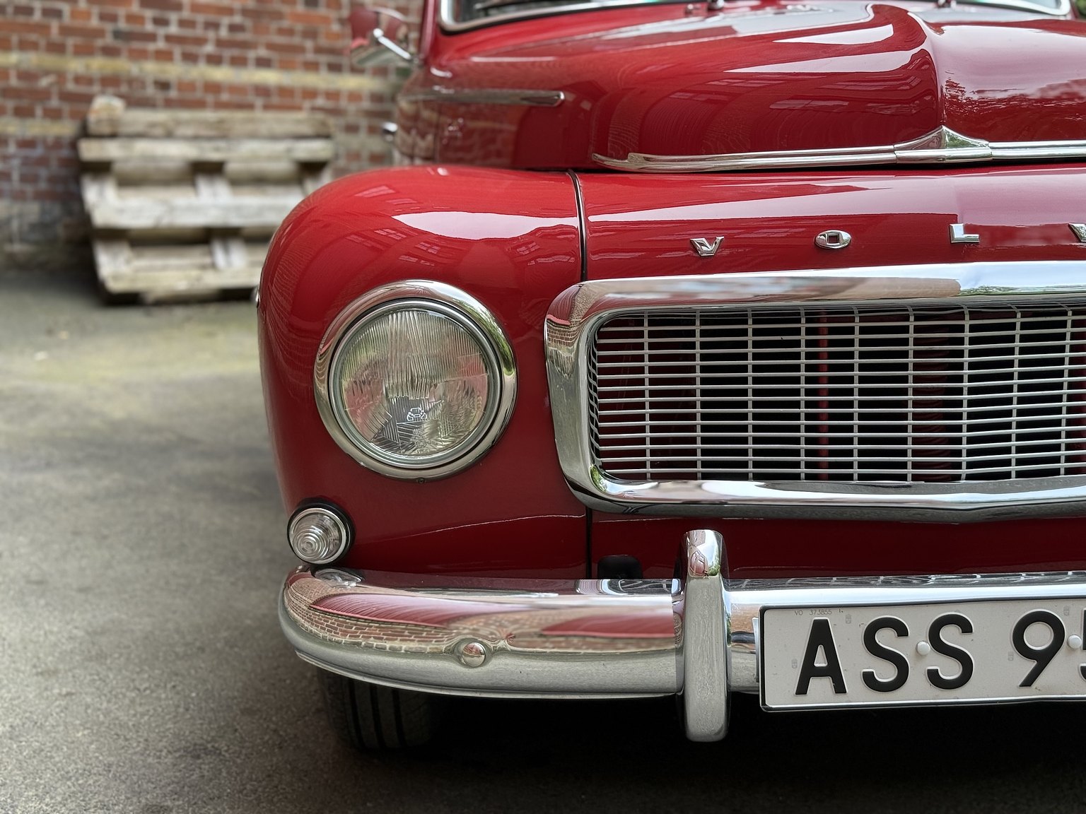 Exterior image of 1962 Volvo PV 544C Sport