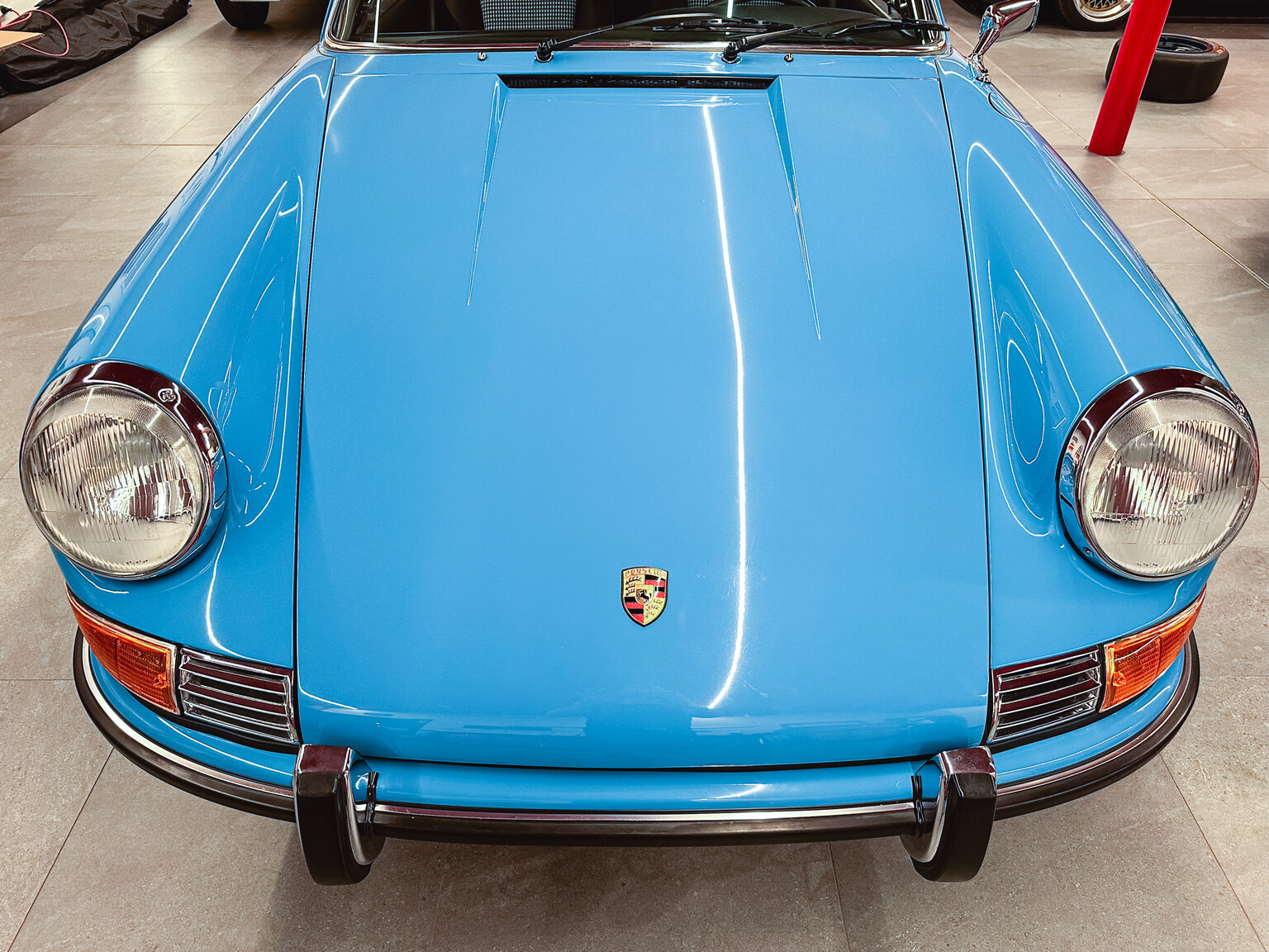 Exteriörbild på 1970 Porsche 911 E Targa