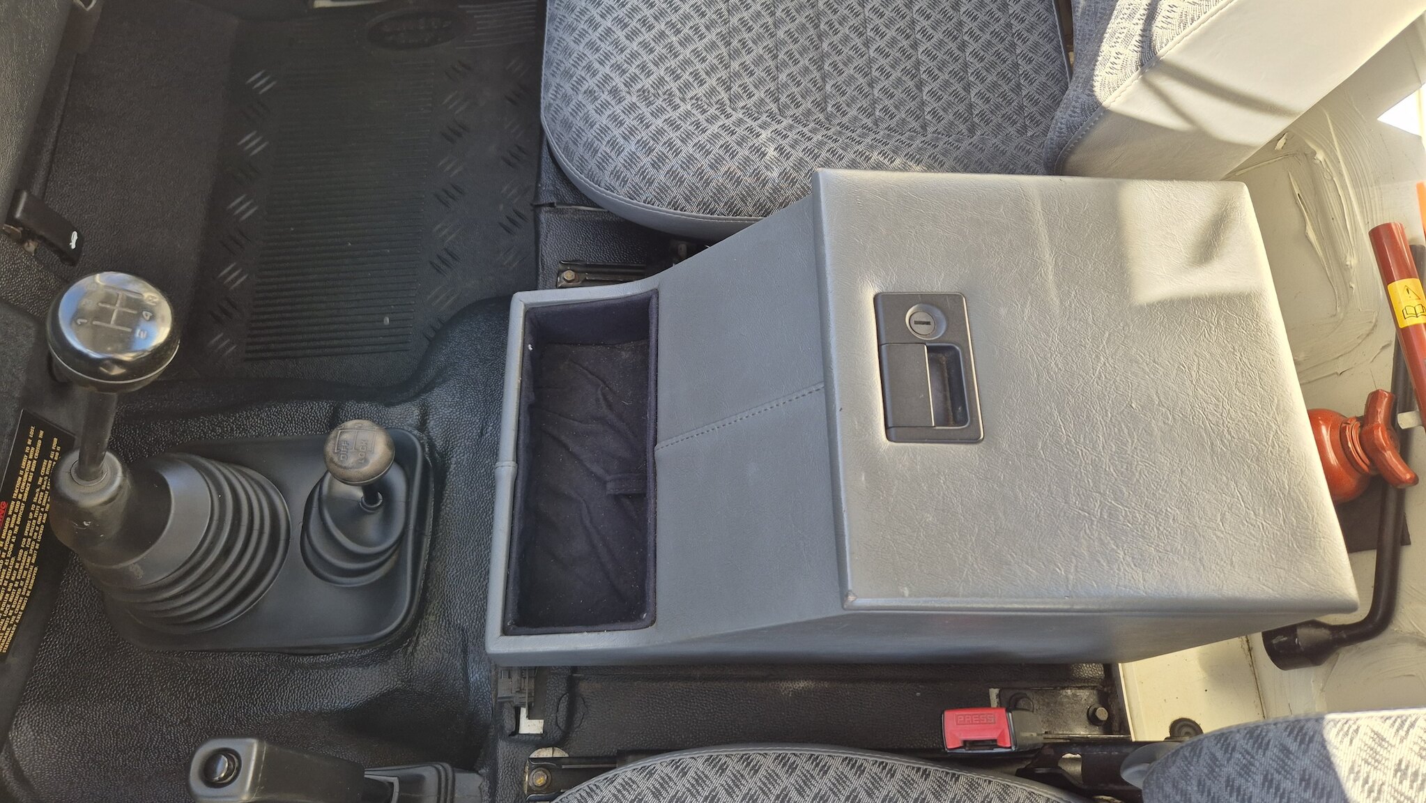 Interior image of 1999 Land Rover Defender Single Cab Pickup