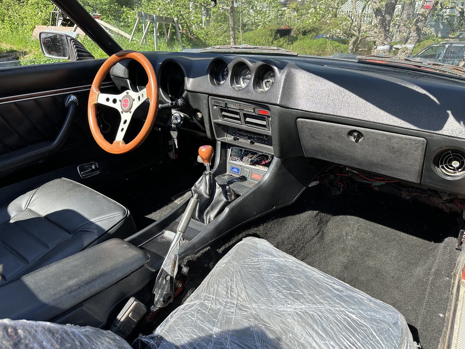 Interiörbild 1977 Datsun 280Z Griffith Z Roadster