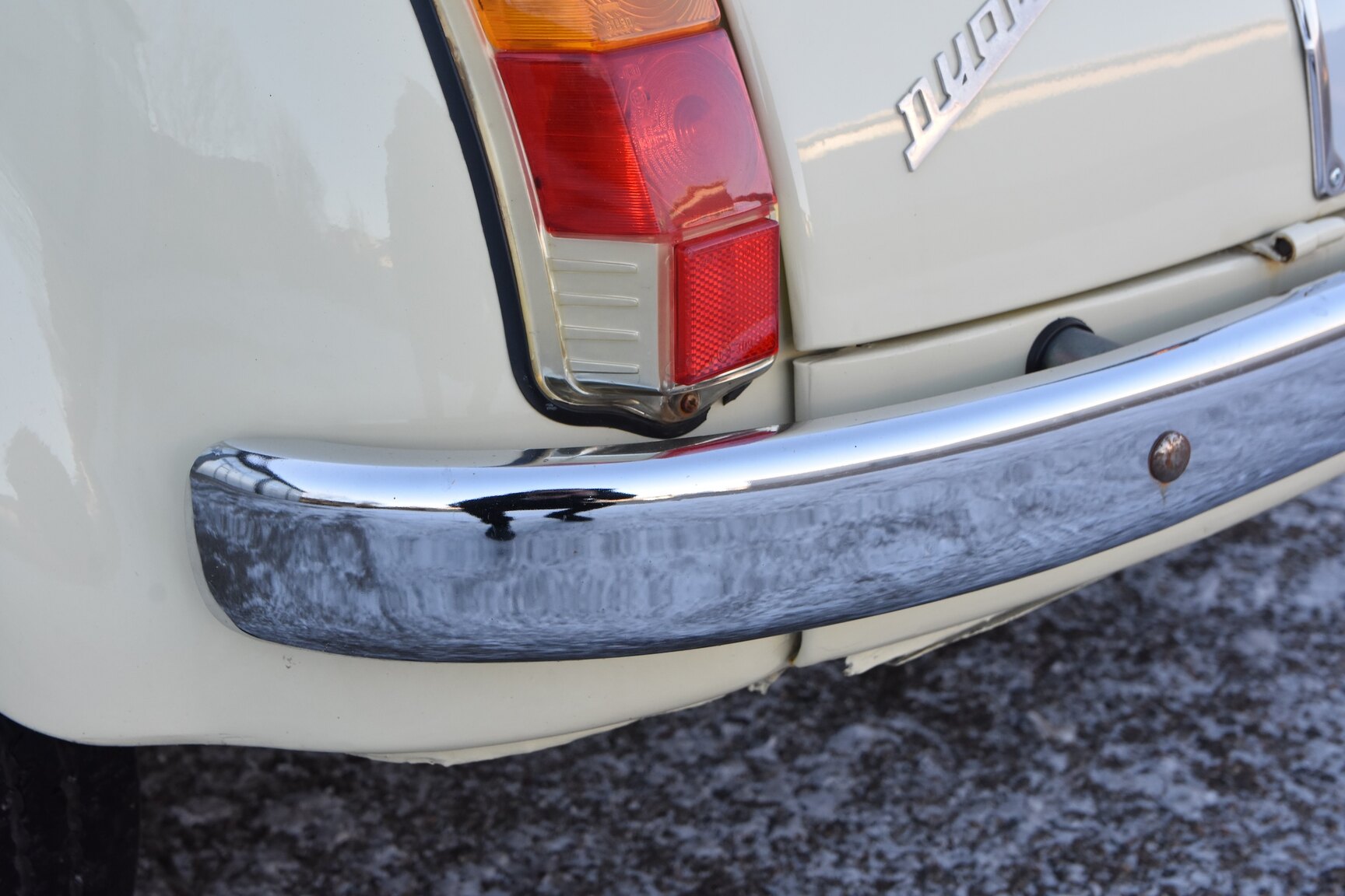 Exteriörbild på 1968 Fiat 500