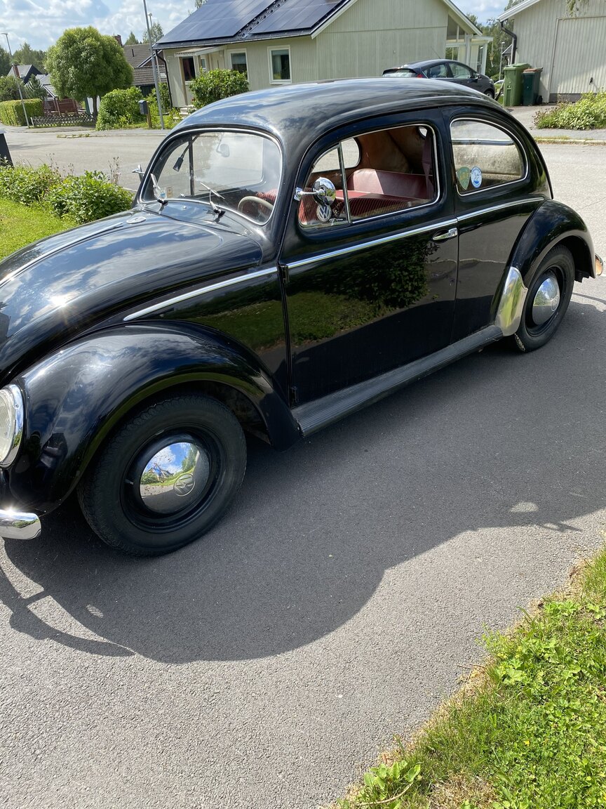 Exteriörbild på 1955 Volkswagen Beetle 1200