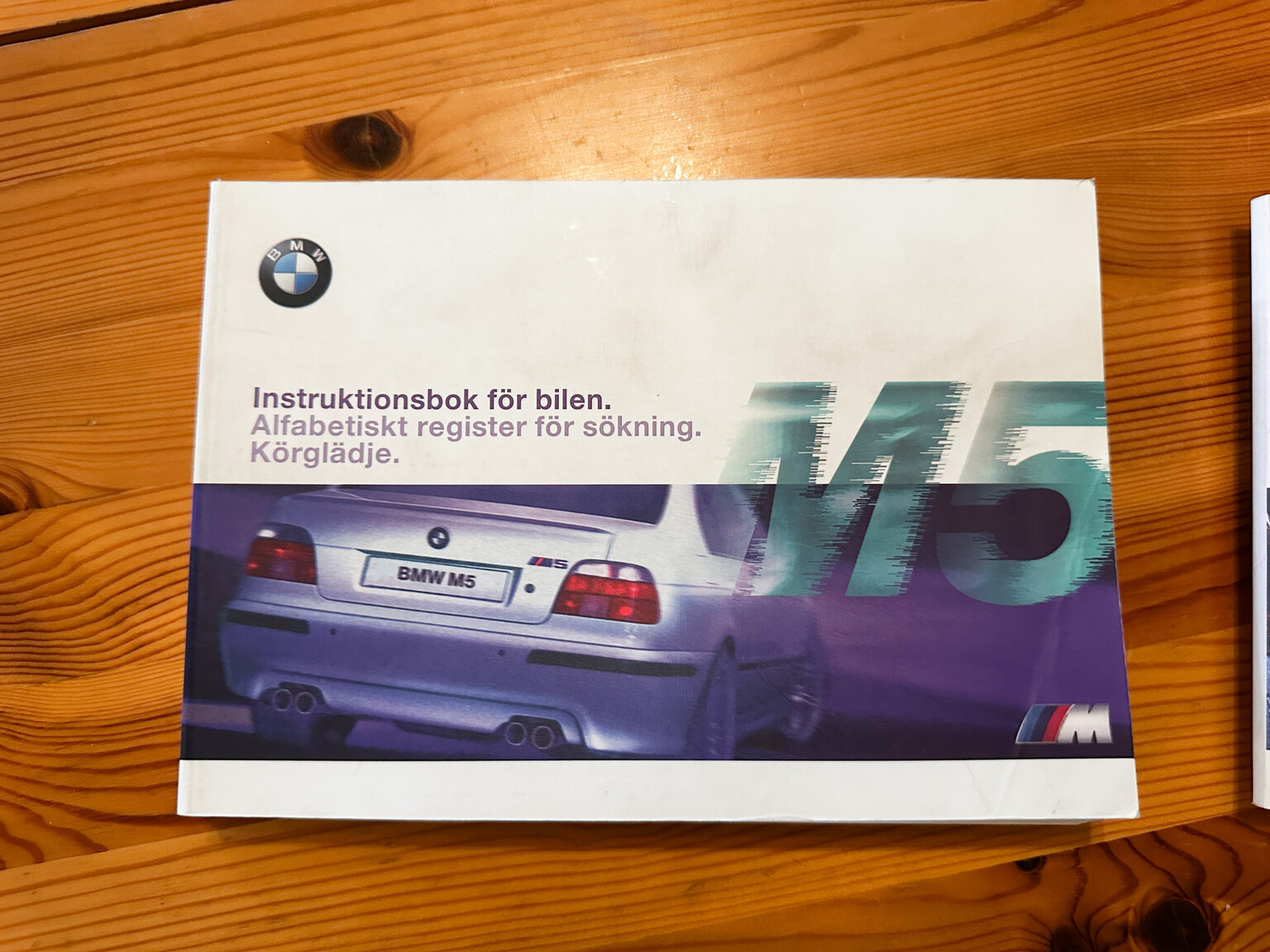 Dokumentation, 2000 BMW M5 E39