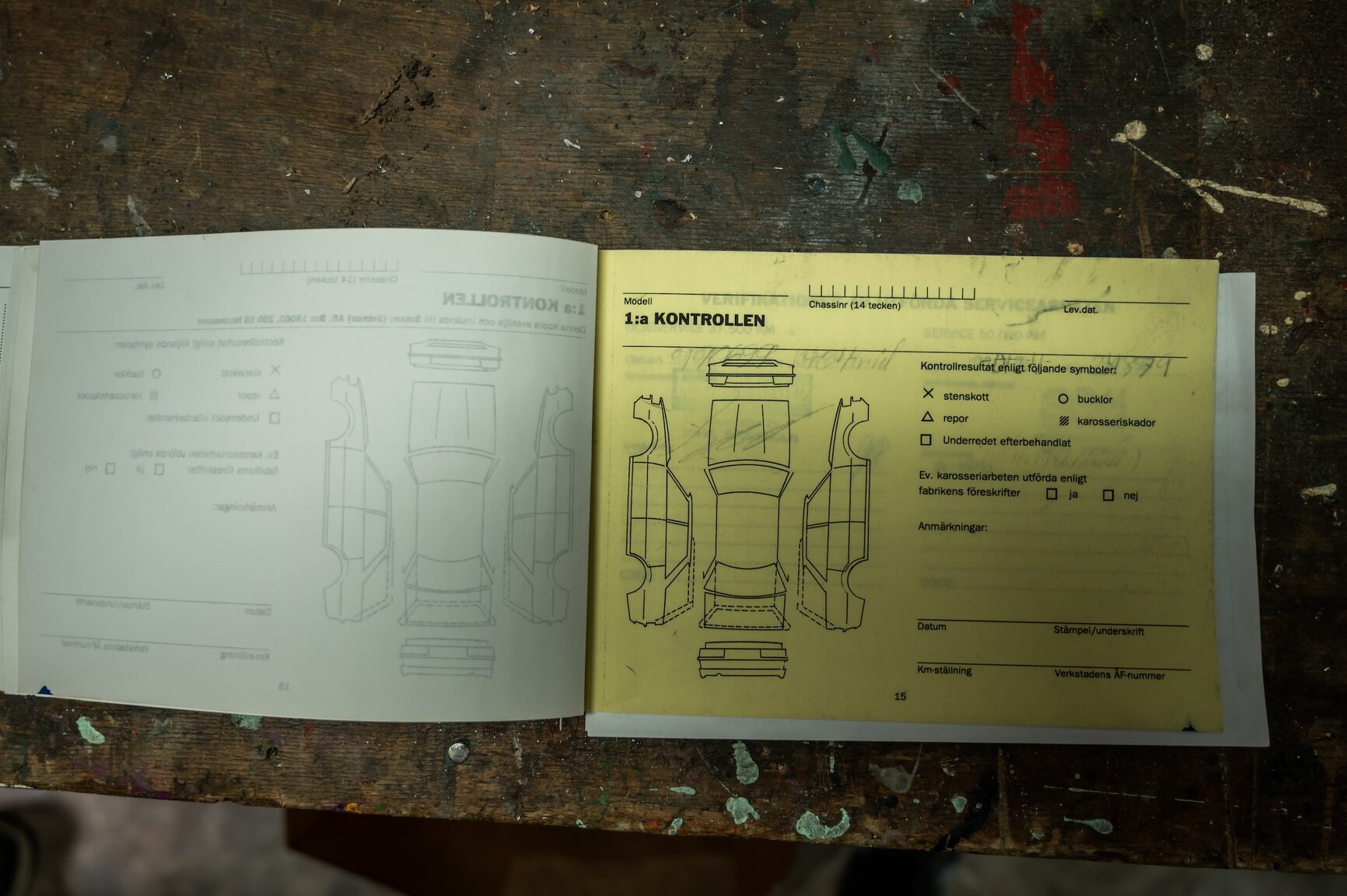 Dokumentation för 1999 Subaru Impreza GT