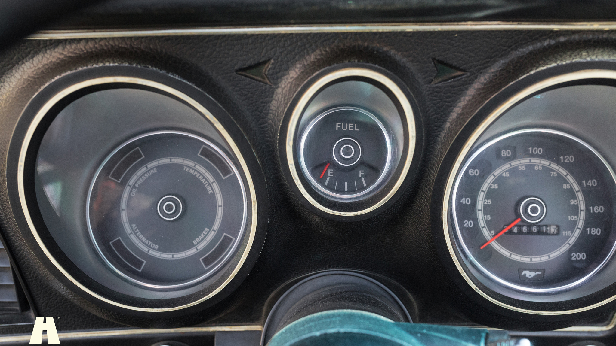 Innenraumfoto von 1971 Ford Mustang 429 Cabriolet (45)