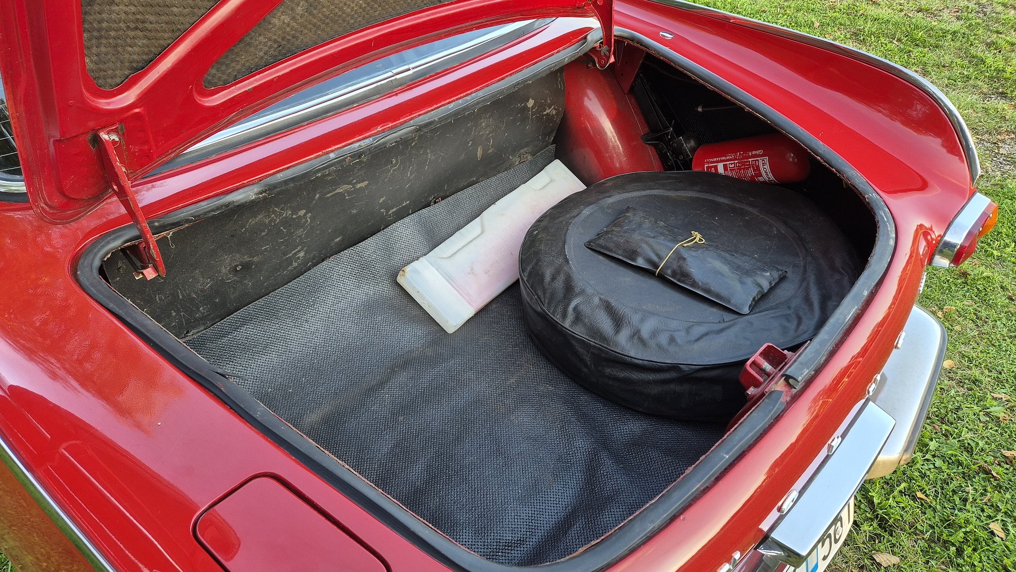 Interiörbild 1968 Volvo P1800S