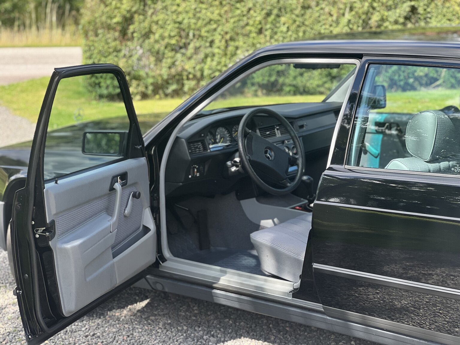 Interiörbild 1986 Mercedes-Benz 190E
