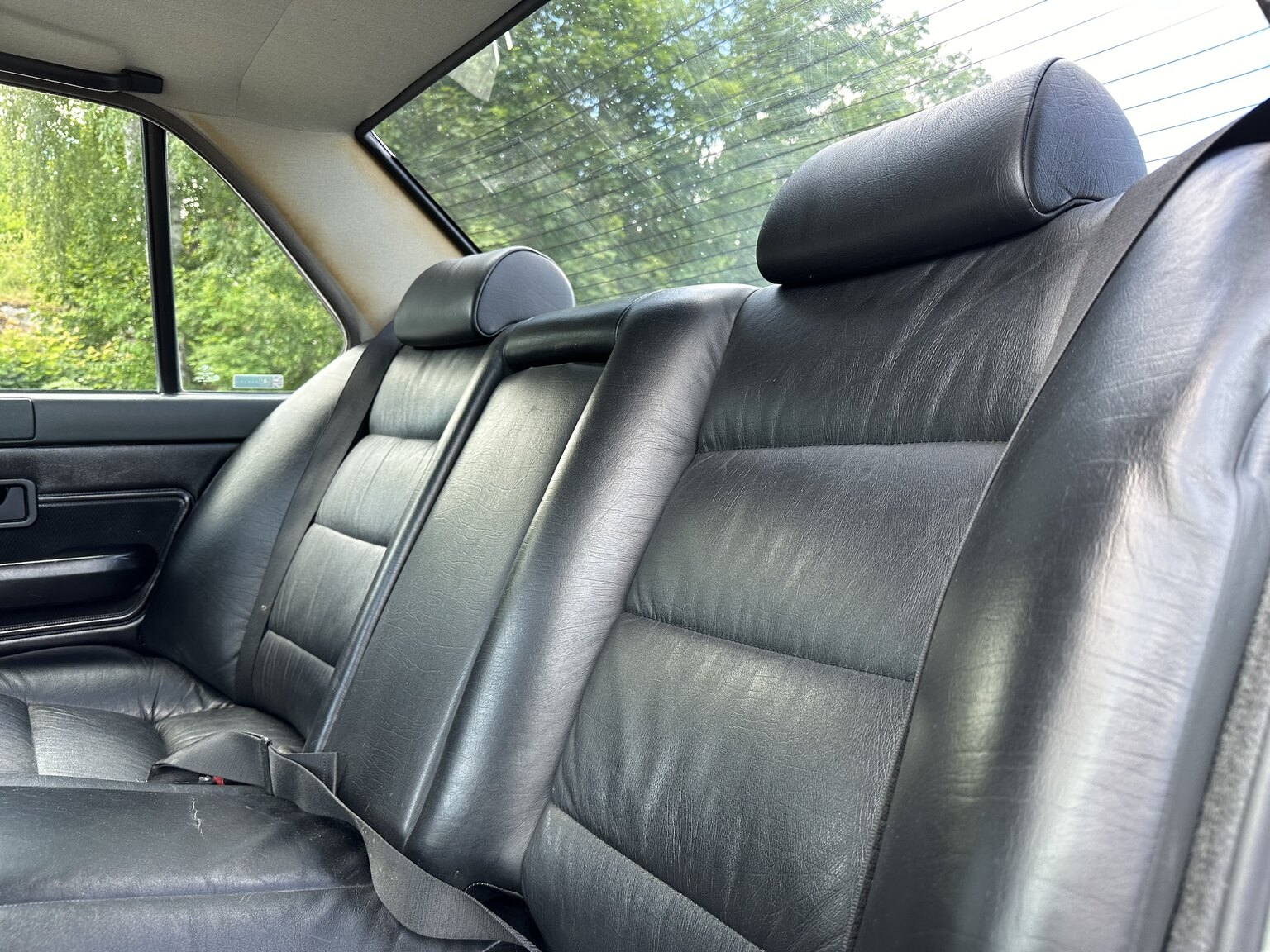 Interiörbild 1985 BMW 525E