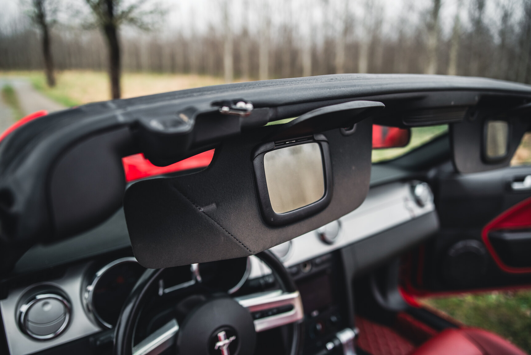 Interior image of 2009 Ford Mustang V8 GT Convertible