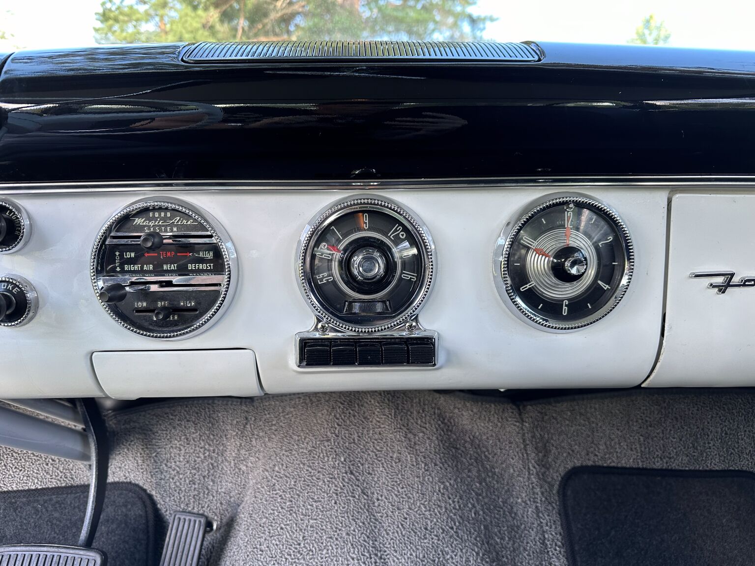 Interior image of 1955 Ford Fairlane Crown Victoria