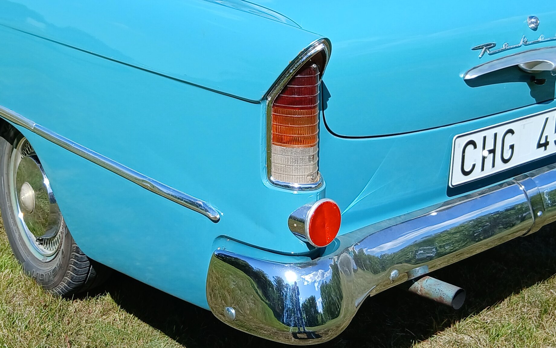 Aussenfoto 1958 Opel Olympia Rekord