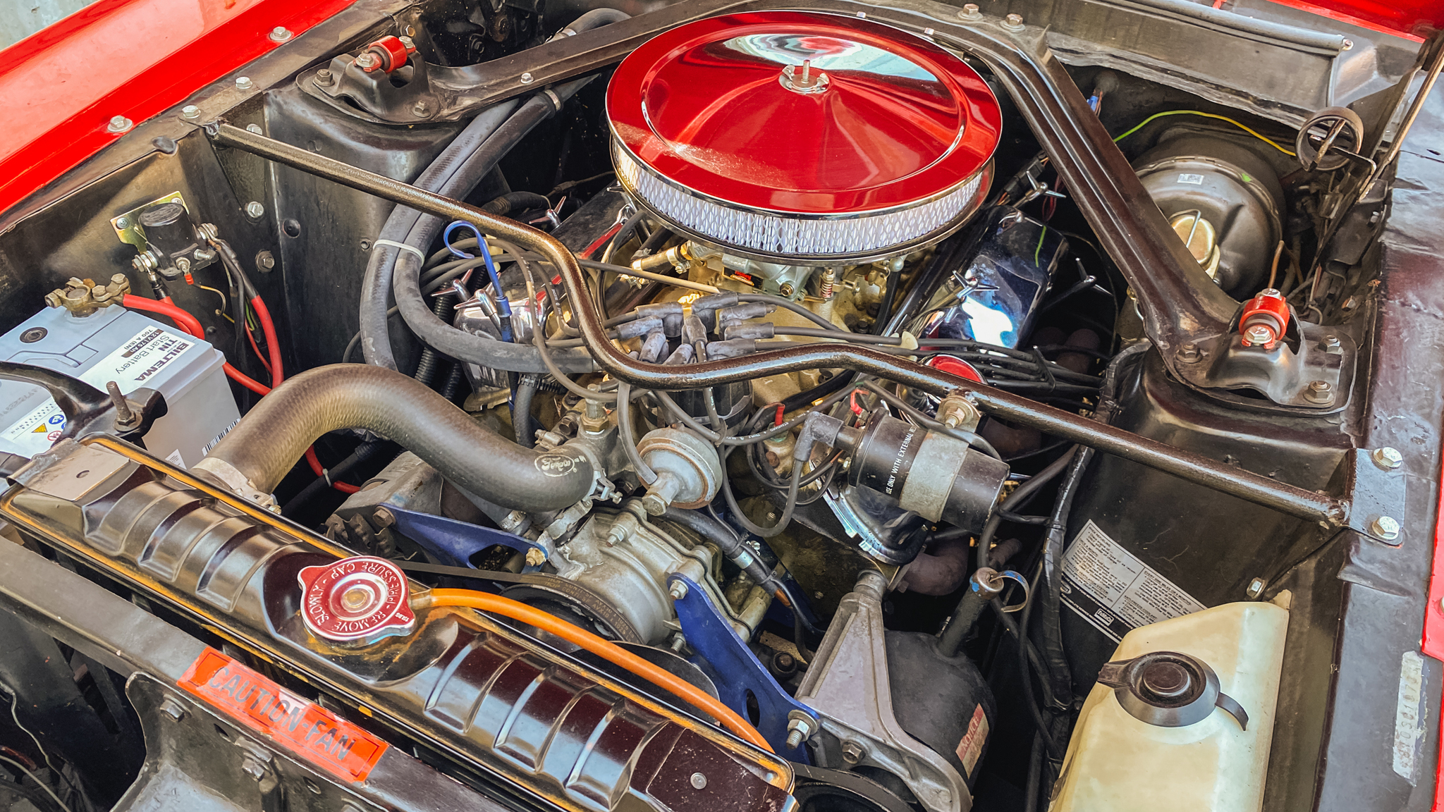 1968 Ford Mustang 302ci Cabriolet (1), Mekanik