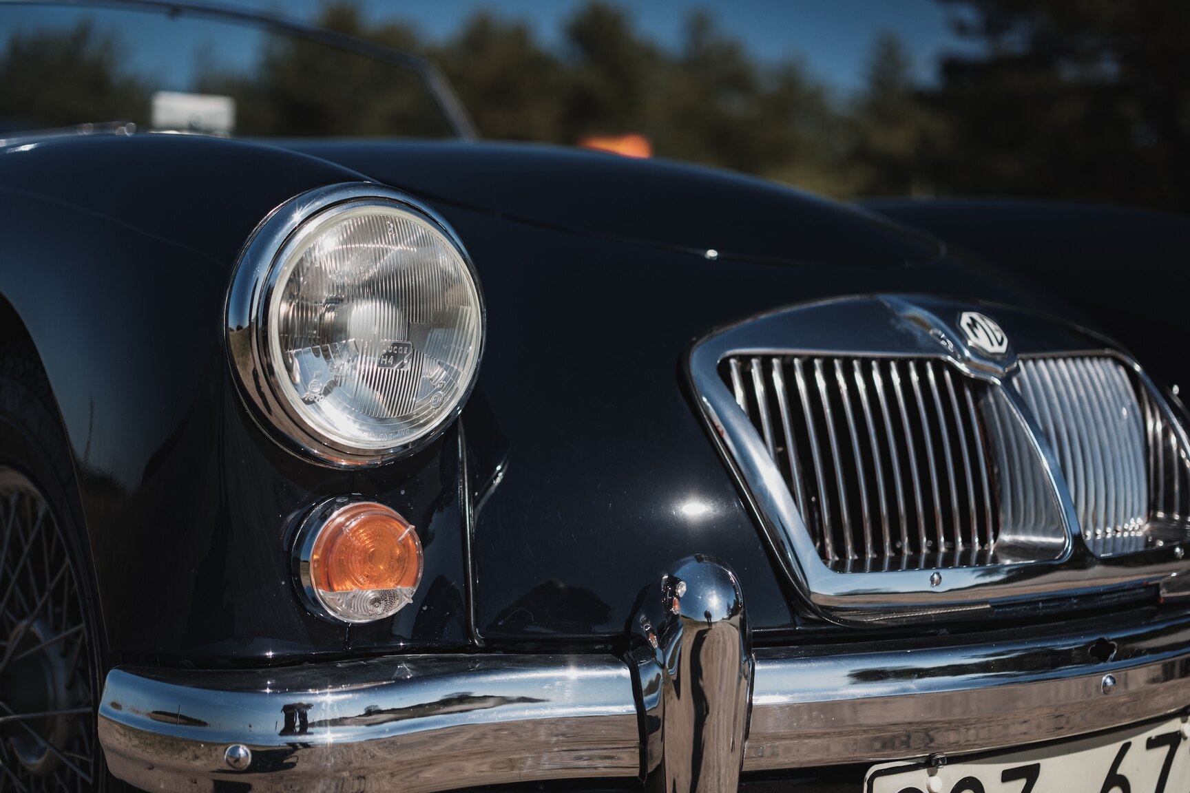 Exterior image of 1961 MG MGA 1600 mk2